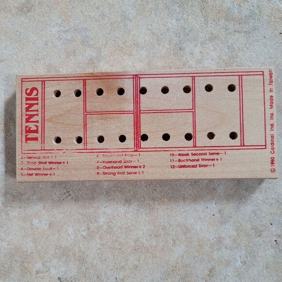 Vintage 1990 Sport Teasers 7 Wood/Peg Brain Buster Games in Tin - Picture 9 of 13